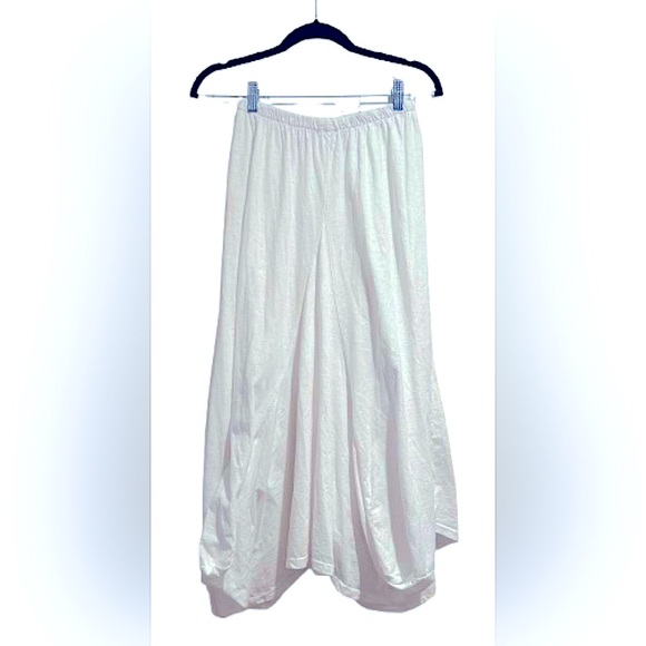 Tempo Paris Cotton Skirt in White, Size S - Picture 3 of 6